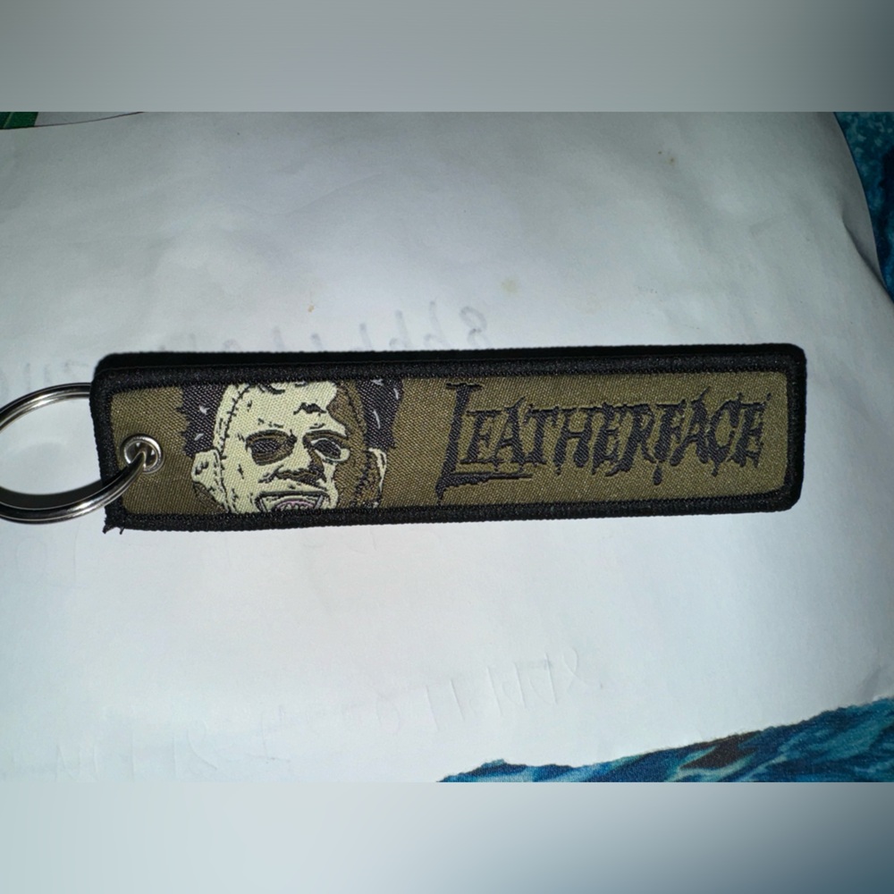 Leatherface Keyxhain Tag